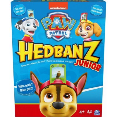 Spina master Hedbanz Paw Patrol Junior Hra hádanek CZ/SK – Hledejceny.cz