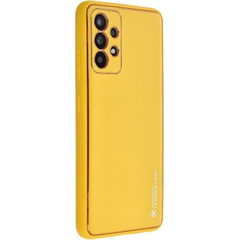 Pouzdro Forcell LEATHER Case SAMSUNG Galaxy A53 5G žluté