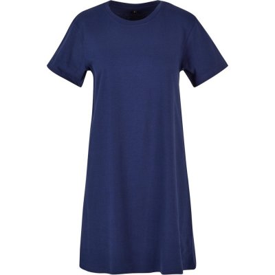 Build Your Brand tričkové šaty světlá námořní modrá – Zboží Mobilmania