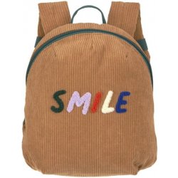 LÄSSIG batoh Tiny Backpack Cord Little Gang Smile Caramel