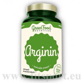 GreenFood Arginin 120 kapslí