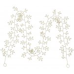 Chic Antique Dekorativní girlanda Pearls 100 cm, bílá barva, kov – Hledejceny.cz