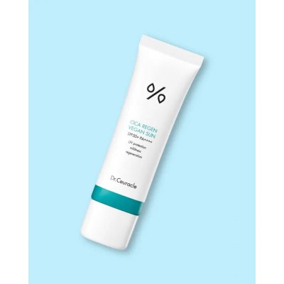 Emulze UV ochrana na obličej Dr. Ceuracle Cica Regen Vegan Sun 50 SPFna den 50 ml – Zboží Mobilmania