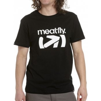 Meatfly tričko Podium Black