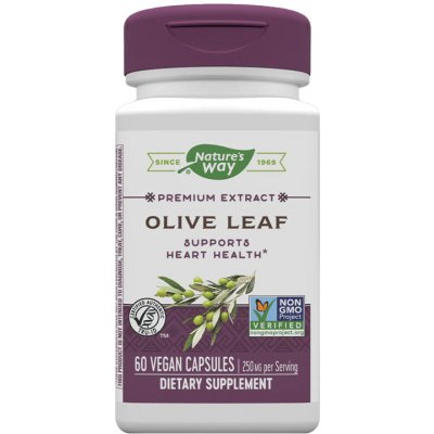 Nature's Way Olive Leaf Premium Extract 60 kapslí – Hledejceny.cz