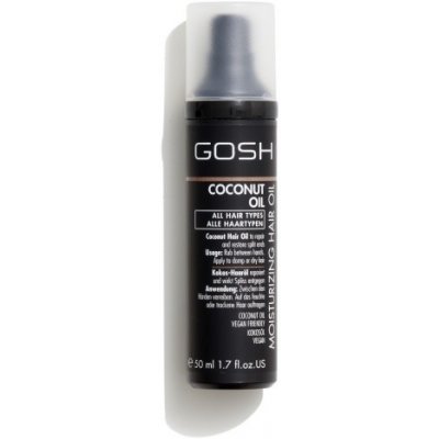 Gosh Copenhagen Coconut Oil Moisturizing Hair Oil 50 ml – Zboží Mobilmania