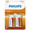 Baterie primární Philips LongLife C 2ks R14L2B/10