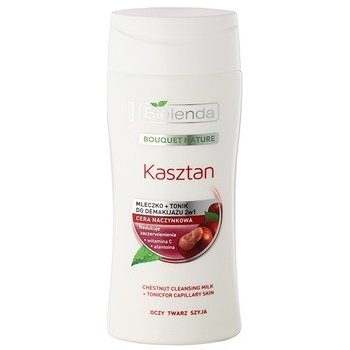 Bielenda Chestnut čistící mléko + pleťový toner 2 v 1 Vitamin C, Allantoin 200 ml