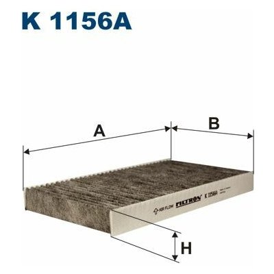 Filtr, vzduch v interiéru FILTRON K 1156A – Hledejceny.cz