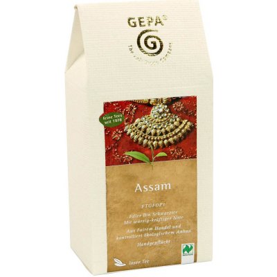 Gepa Bio sypaný černý čaj Assam 100 g – Zbozi.Blesk.cz