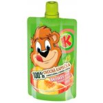 KUBÍK 100% ovoc.kapsička broskev mrkev jablko 100 g – Sleviste.cz