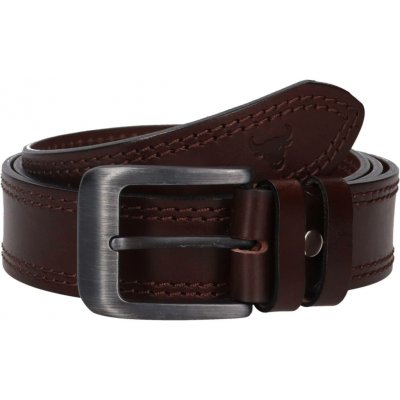 Pánský kožený opasek Belt Toro Lucius tmavě hnědá – Hledejceny.cz