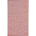 Nalepovací kamínky dpCraft 3 mm 806 ks - červené – Zboží Dáma