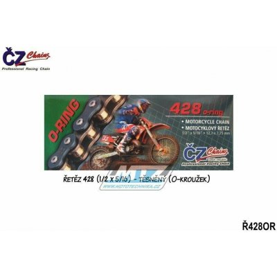 ČZ Chains Řetěz 428 OR 120 – Zboží Mobilmania