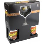 Kasteel Donker Tripel dárkový set 22° 11% 2x0,75 (sklo)