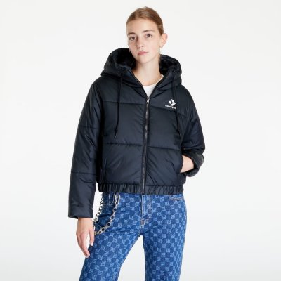 Converse Short Puffer Jacket Black