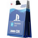 PlayStation dárková karta 2000 Kč – Zboží Živě