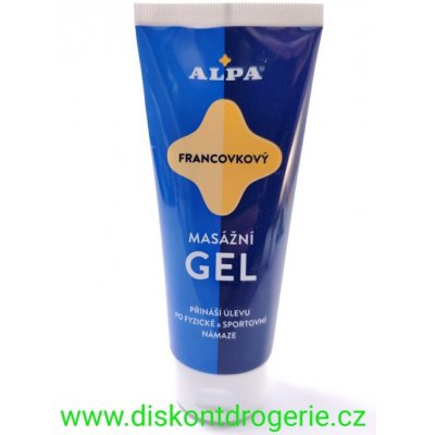 Alpa francovkový masážní gel 100 ml – Zboží Mobilmania