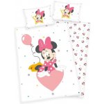 Jerry Fabrics povlečení Minnie růžové 100 x 135 cm 40 x 60 cm – Sleviste.cz