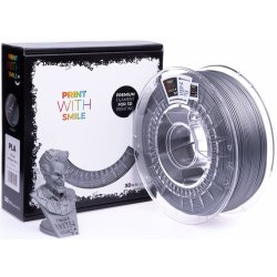 Print With Smile PLA, 1, 75 mm, Silver, 1kg