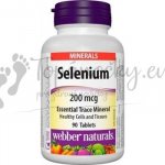 Webber Naturals Selenium 200 mcg 90 tablet – Hledejceny.cz