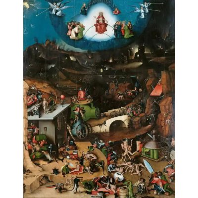 Obrazy - Cranach, Lucas: Poslední soud (detail) - reprodukce obrazu – Zboží Dáma