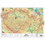 Ditipo Mapa Česká republika fyzická/kraje A3 – Zboží Mobilmania