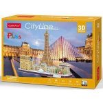 CubicFun 3D puzzle CityLine panorama: Paříž 114 ks – Hledejceny.cz