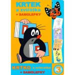 Nakladatelství Akim s.r.o. Krtek a zvířátka samolepky – Zboží Mobilmania