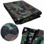 Bradas Plachta zakrývací 8x5m, 90g, maskovací CAMOforest BR-PLCF905/8 – Zboží Dáma