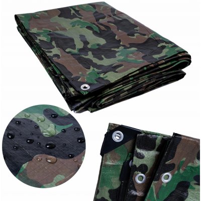 Bradas Plachta zakrývací 8x5m, 90g, maskovací CAMOforest BR-PLCF905/8 – Zboží Dáma