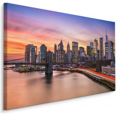 Plátno Panorama Města New York II. Varianta: 30x20 – Hledejceny.cz