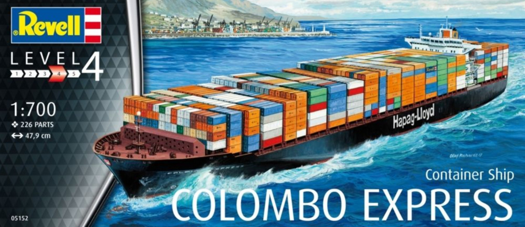 Revell Container Ship COLOMBO EXPRESS 1:700