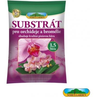 NOHEL GARDEN Substrát pro orchideje a bromélie 1,5 l – Sleviste.cz