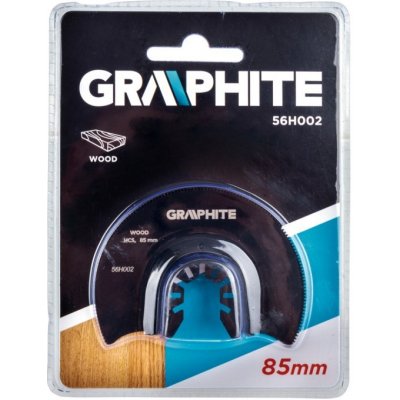 Graphite 56H002 Tarcza półokrągła HCS do drewna 85mm – Zboží Mobilmania