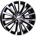 Racing Line F1526 8x18 5x112 ET44 black polished – Zboží Mobilmania