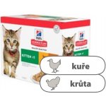 Hill's Fel. Kitten Chicken&Turkey 12 x 85 g – Hledejceny.cz