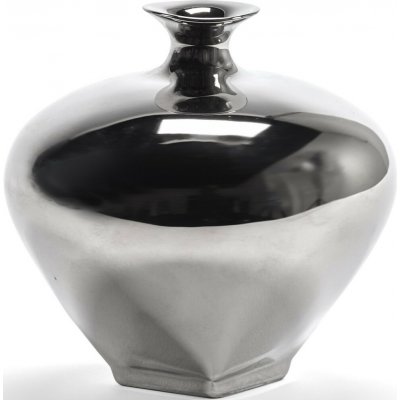 Serax B9225100-825 Váza porcelánová Josephine 9 cm, stříbrná – Hledejceny.cz