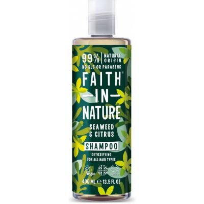 Faith in Nature přírodní šampon s mořskou řasou 400 ml – Zbozi.Blesk.cz