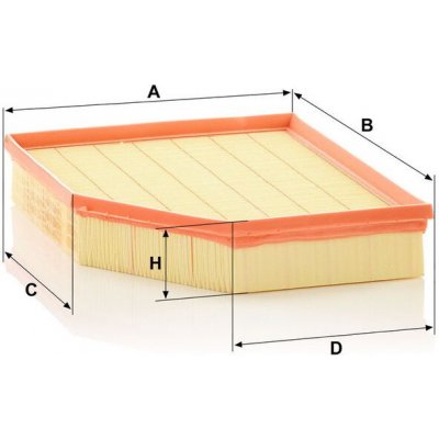 MANN-FILTER Vzduchový filtr MANN (MF C30196) – Hledejceny.cz