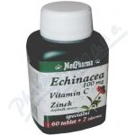 MedPharma Echinacea 100 mg + vit.C + zinek 67 tablet – Hledejceny.cz