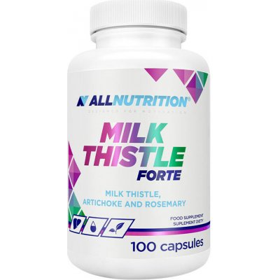 Allnutrition Ostropestřec mariánský Forte 100 kapslí – Hledejceny.cz