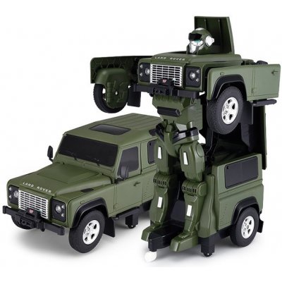 Rastar Land Rover Transformer 2.4GHz RTR baterie USB nabíječka zelená 1:14 – Hledejceny.cz