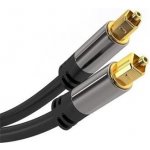 PremiumCord kjtos6-015 Toslink M/M, 6mm, 1,5m, černý – Zboží Živě