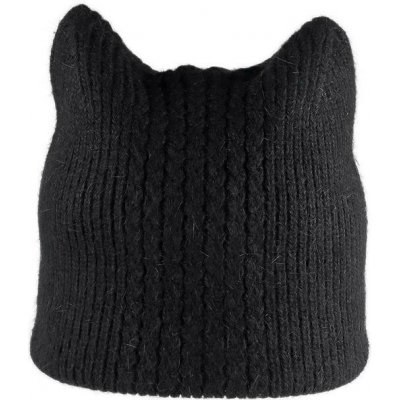 Stoklasa Dámská/dívčí zimní čepice s vlnou z angorského králíka Černá – Sleviste.cz