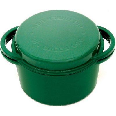 Big Green Egg Smaltovaný litinový pekáč 4 L 23 cm – Hledejceny.cz