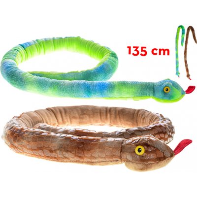 Had mix barev zelená hnědá 135 cm