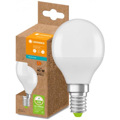 LEDVANCE LED žárovka E14 CL P FR RECYCLED 4,9W 40W neutrální bílá 4000K – Hledejceny.cz