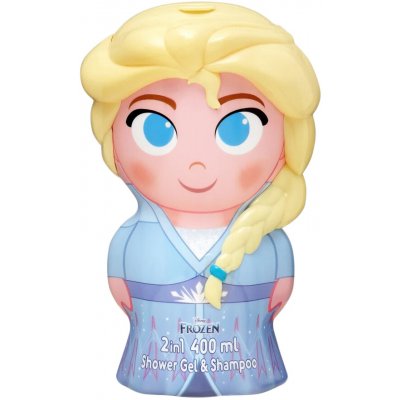 Disney Frozen Elsa sprchový gel a šampon 2 v 1 pro děti 400 ml – Sleviste.cz