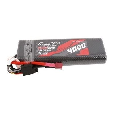 GENS ACE Gensace Bashing LiPo 2S 7.4V-4000-60C Deans 139x47x23mm 225g G-Tech – Hledejceny.cz